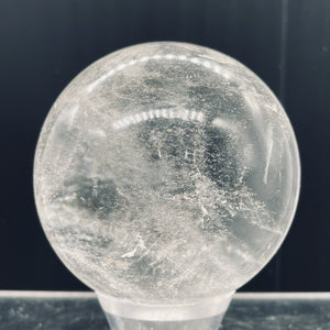 Quartz 305g (10.5oz) Sphere | 62mm (2.4") | Clear | 1 Display Specimen |