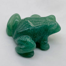 Load image into Gallery viewer, Hand-Carved Sitting Frog | 1 Figurine | | 40x37x18mm | Green
