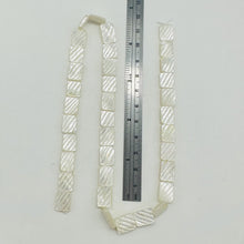 Load image into Gallery viewer, Premium Carved White Mother of Pearl Bead Strand 104363
