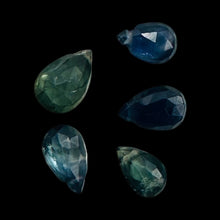 Load image into Gallery viewer, Sapphire AAA Faceted 4.4cts Parcel Briolette Beads | 6x4 to 5x4mm | Blue | 5 |
