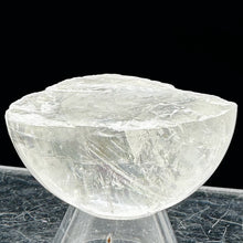 Load image into Gallery viewer, Optical Calcite Iceland Spar 82g Unique Specimen1/2 Sphere | 47x24mm | Clear |
