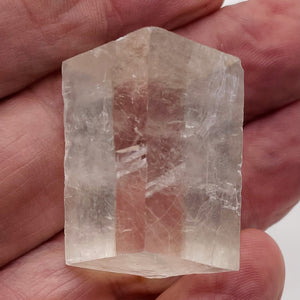 Optical Calcite / Iceland Spar 23g Rectangular Prism | 32x22x15mm | Clear |