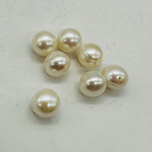 Load image into Gallery viewer, Heavenly Two Creamy Chinese Freshwater Pearl Beads | 9.5mm | 2 Pearls |
