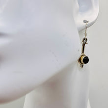 Load image into Gallery viewer, Stellar! Black Onyx Sterling Silver Drop/Dangle Earrings | 1 1/2&quot; Long |
