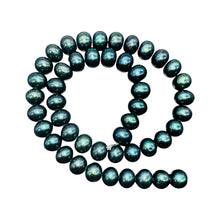 Load image into Gallery viewer, Midnight Emeralds Green FW Pearl Strand 109444
