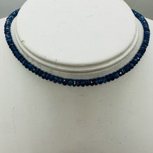 Load image into Gallery viewer, Blue Kyanite AA Gem Quality Briolette Beads 4x3mm 63ct Strand 145 Beads
