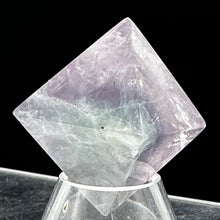Load image into Gallery viewer, Fluorite Double Pyramid | 1 Display Figurine | | 39x39x39mm | Purple
