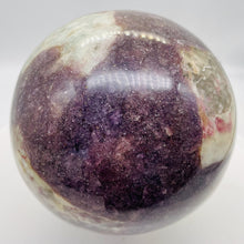 Load image into Gallery viewer, Garnet Crystal 1583g Sphere | 4 1/2&quot; - 3lbs 6oz | Red White | 1 Collector&#39;s Item |
