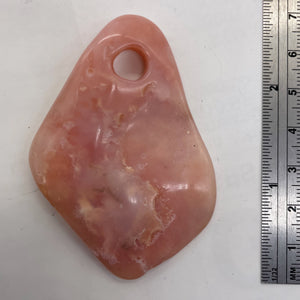 100 Carats Perfect Shape Designer Pink Peruvian Opal Pendant Bead 9867ZD