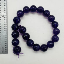 Load image into Gallery viewer, Amethyst Gorgeous Round AA Half-Strand Beads | 10mm | Deep Purple | 20 Beads |
