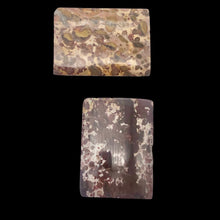 Load image into Gallery viewer, 1 Exotic Tiger Jasper 35x25x5mm Rectangular Pendant Bead 006707
