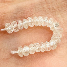 Load image into Gallery viewer, Dazzle! 2.2cts White Sapphire Faceted Beads | 20 Beads | 2.5x1.5-2x1mm | 3294
