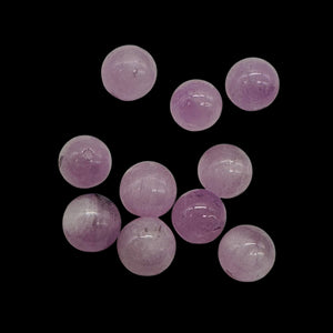 Kunzite AAA Round Bead Parcel | 6mm | Lavender | 8 Beads |