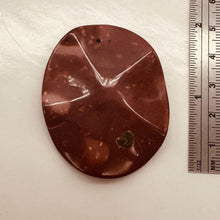 Load image into Gallery viewer, Marscape! Mookaite Large Oval Pendant Bead | 50x40x6mm |
