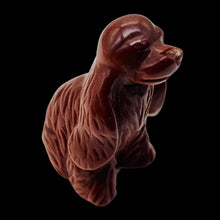 Load image into Gallery viewer, Hand-Carved American Cocker Spaniel Puppy | 1 1/2&quot; Tall | Golden Brown | 1 Figurine |
