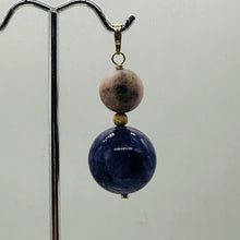 Load image into Gallery viewer, Charoite, Peruvian Opal 14K Gold Filled Pendant | Purple, Pink | 1 7/8&quot; Long |
