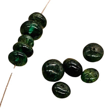 Load image into Gallery viewer, Natural Brazilian Green Emerald Rondelle Beads 2.5 Carat 10 Beads 2.5mm
