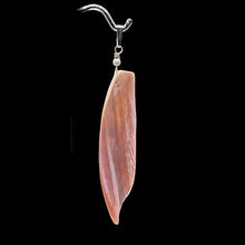 Load image into Gallery viewer, Designer Pink Mussel Shell Sterling Silver Pendant | 2 3/4&quot; Long |
