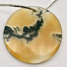 Load image into Gallery viewer, Orange Limbcast Pendant Bead - Harvest Moon | 28x2mm | Orange | Round | 1 Bead |
