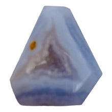 Load image into Gallery viewer, Druzy Blue Chalcedony Designer Pendant Bead | 37cts | 26x22x9mm |
