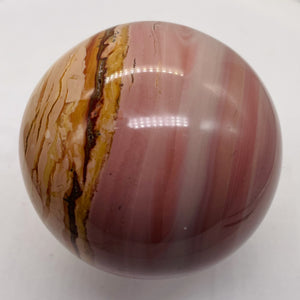 Mookaite Magic Sphere 593g (21oz) | 75mm (3") | Pink White | 1 Display Specimen|