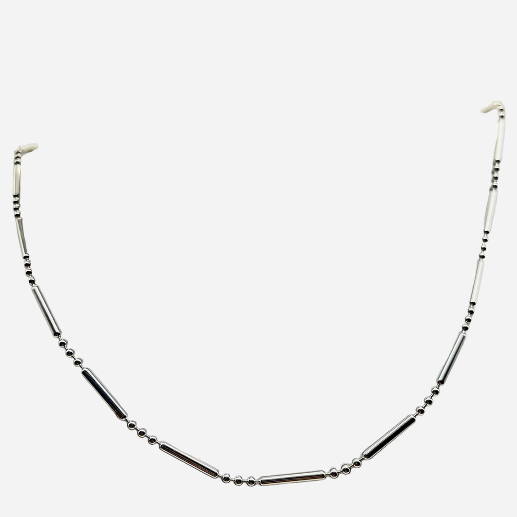 Italian Sterling Silver Waterfall Chain Necklace | 30