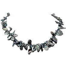 Load image into Gallery viewer, Design Platinum Rosepetal Keishi FW Pearl Strand 109050A
