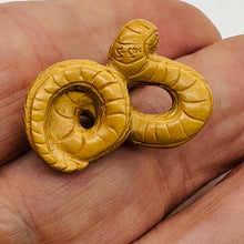 Load image into Gallery viewer, Year of the Snake 2025 Striking Netsuke Pendant Bead
