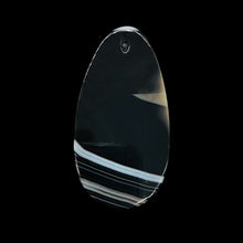 Load image into Gallery viewer, Sardonyx Focal Pendant Bead | Black, White | 60x33x6mm | 1 Bead |
