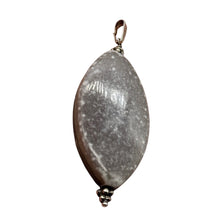 Load image into Gallery viewer, Australian Mookaite 40x20x6mm Marquise Cut Pendant | 2 1/4&quot; Long | Gray, White |
