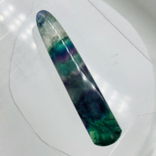Load image into Gallery viewer, Fluorite Massage Crystal with Round Smooth End | 4x3/4"| Green, Purple| 1 Wand |
