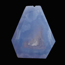 Load image into Gallery viewer, Druzy Blue Chalcedony Designer Pendant Bead | 29cts | 29x22x6mm |
