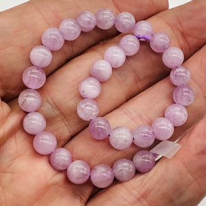 Kunzite AAA Half-Strand Round Beads | 6mm | Lavender | 30 Beads |