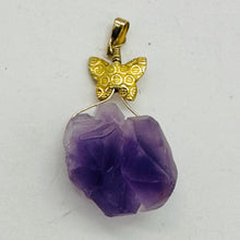 Load image into Gallery viewer, Amethyst Natural Crystal 14K Gold Filled Pendant | 1 1/2&quot; Long | Purple |
