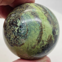 Load image into Gallery viewer, Serpentine Sphere Display Item | 131g | 1 3/4&quot; | Yellow Green Black | 1 Sphere|
