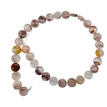 Load image into Gallery viewer, Natural Quartz Orange' 12x4mm Coin Bead Strand 109337
