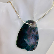 Load image into Gallery viewer, Hand Carved Bloodstone Jasper Bead Pendant Bead | 60x43x6mm | 1 Bead |
