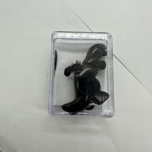 Load image into Gallery viewer, Tigereye Tyrannosaurus Rex Dinosaur Pendant Necklace | 3/4&#39; Long | Bronze |
