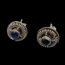 Load image into Gallery viewer, Labradorite in Sterling Silver Post Earrings | Blue Flash | 1 Pair |
