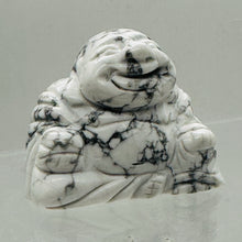 Load image into Gallery viewer, Buddha Carved Statue | 1 Figurine | | 1 1/4 x 1 1/2" | White, Gray
