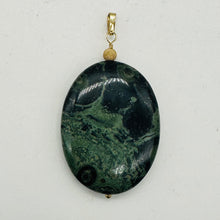 Load image into Gallery viewer, Exotic Kambaba Jasper Oval 14K Gold Filled Pendant | 2&quot; Long | 1 Pendant |
