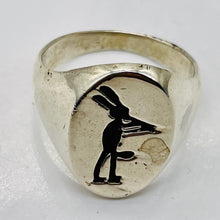 Load image into Gallery viewer, Sterling Silver Kokopelli Medicine Man Ring | Size 10 3/4 | Silver | 1 Ring |
