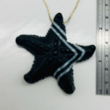 Load image into Gallery viewer, Stunning! Carved Sardonyx Starfish Large Pendant Bead | 58x55x10mm |
