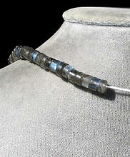 Load image into Gallery viewer, 6 Fantastic Labradorite 6 to 7mm Wheel Beads 005778
