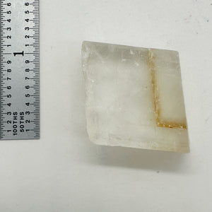Optical Calcite Iceland Spar 25g Rectangular Display Specimen| 27x26x12mm|Clear|