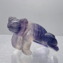 Load image into Gallery viewer, Frog Fluorite Glass Frog Figurine
