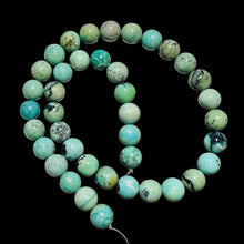 Load image into Gallery viewer, Robin Egg Blue 10-11mm USA Turquoise Bead Strand 107416B
