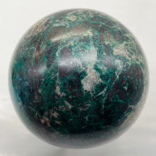 Load image into Gallery viewer, Chrysocolla 500g Sphere | 2 3/4&quot; | Green Blue White | 1 Collector&#39;s Item |
