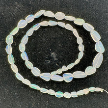 Load image into Gallery viewer, Opal AAA Fire Blue, Green, Pink Oval Bead Strand | 8&quot; Long | Clear | 52 Beads |
