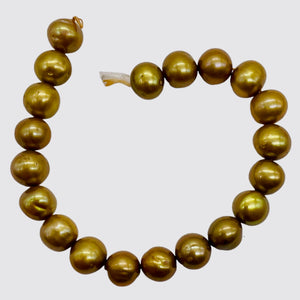 Golden Horizons Big 9 to 11mm FW Pearl 8 inch Strand 9060HS